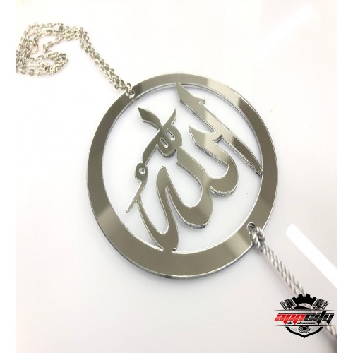 Appcity Allah Lafz-I Pleksi Çift Taraflı Araba Dikiz Aynası Süsü