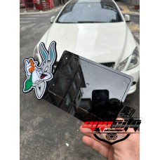 Bugs Bunny Özel Tasarım Pleksi Motosiklet Plakalık (12x18cm)