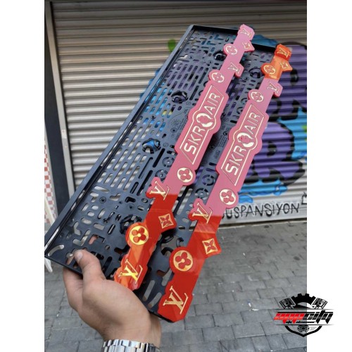 Supreme Özel Tasarım Pleksi Plakalık - 1 Takım