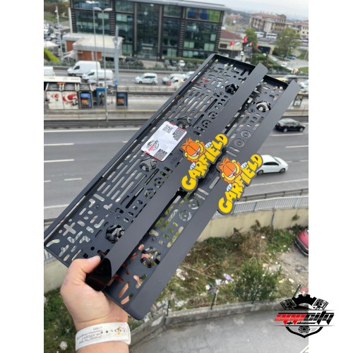 Garlfield Özel Tasarım Lüks Pleksi Plakalık