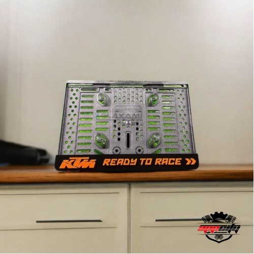 KTM Ready to Race Özel Tasarım Lüks Motosiklet Pleksi Plakalık
