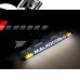Kişiye Özel İsimli Lüks Krom Motosiklet Led Işıklı Pleksi Plakalık
