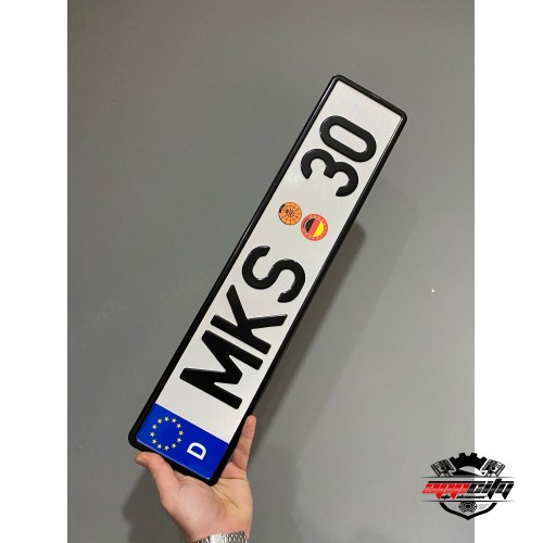 Dekor Plaka, Yazi Dekor Plaka, Isme Özel Plaka, Galeri Plakası