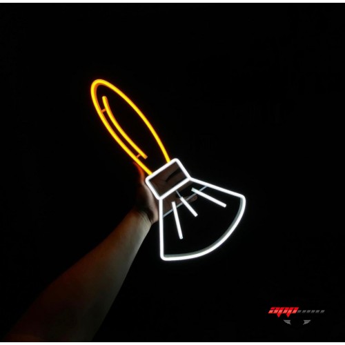 Kuaför Fırça Dekoratif Neon Led Tablo, Neon Duvar Tabela