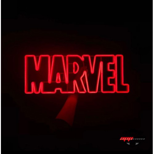 Marvel Dekoratif Neon Led Tablo, Neon Duvar Tabela
