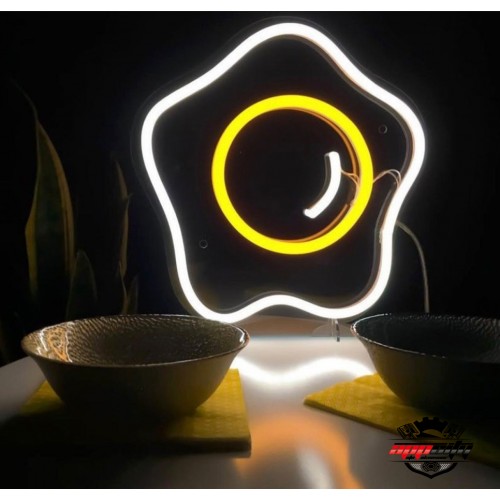 Yumurta Dekoratif Neon Led Tablo, Neon Duvar Tabela