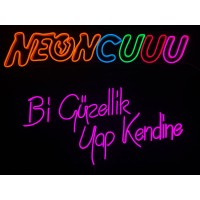 Bi Güzellik Yap Kendine Dekoratif Neon Led Tablo, Neon Tabela