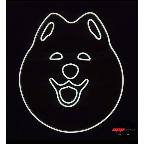 Evcil Hayvan Köpek Dekoratif Neon Led Tablo, Doge Coin Neon Duvar Tabela